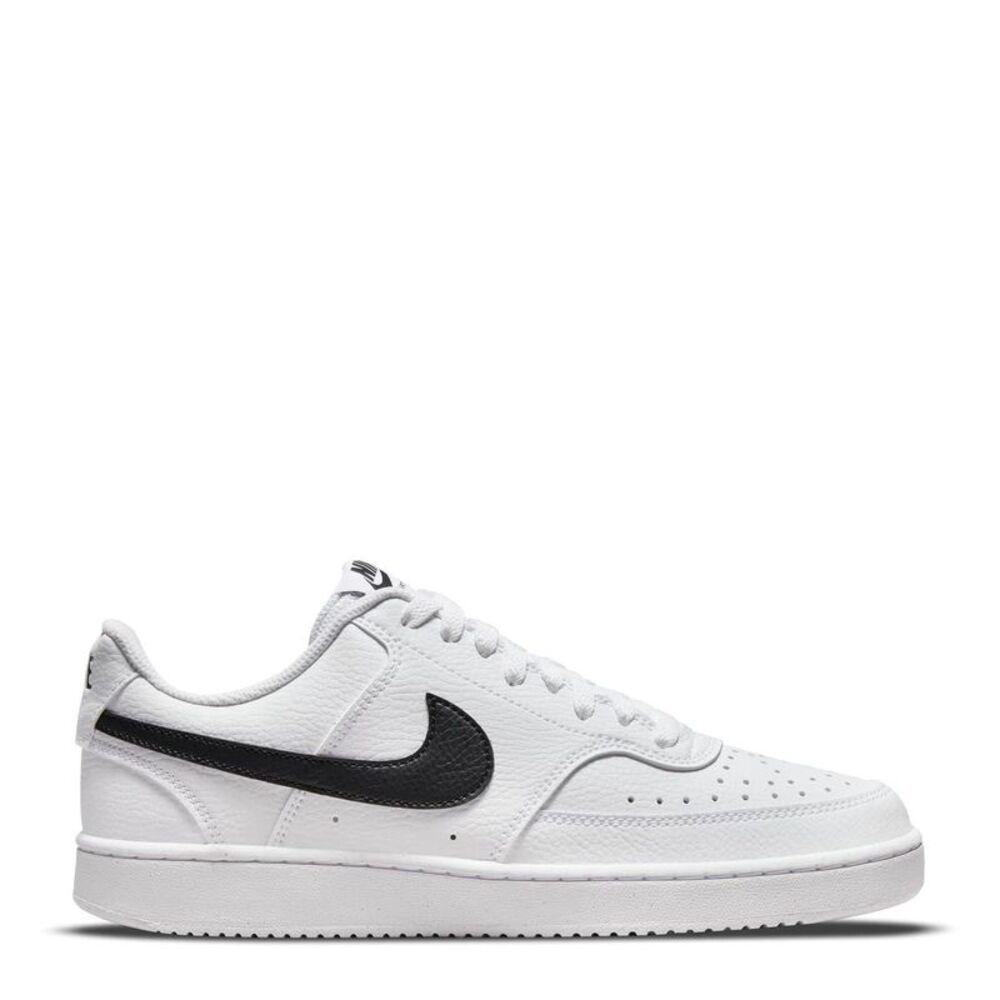 Nike Womens/Ladies Vision Low Next Nature Sneakers / White/Jet Black